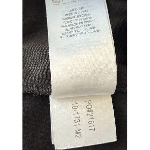 Lysse Animal Print Legging Women M Black Stretch Tommy Control High Rise - Picture 10 of 11